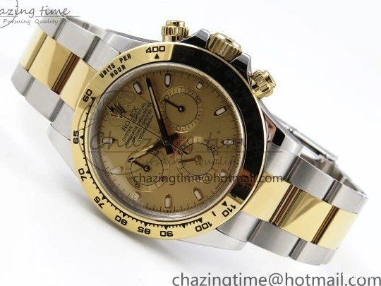 Best YG SS SA4130 1:1 Clean 116503 on Bracelet YG Daytona V2 Edition Dial 0119